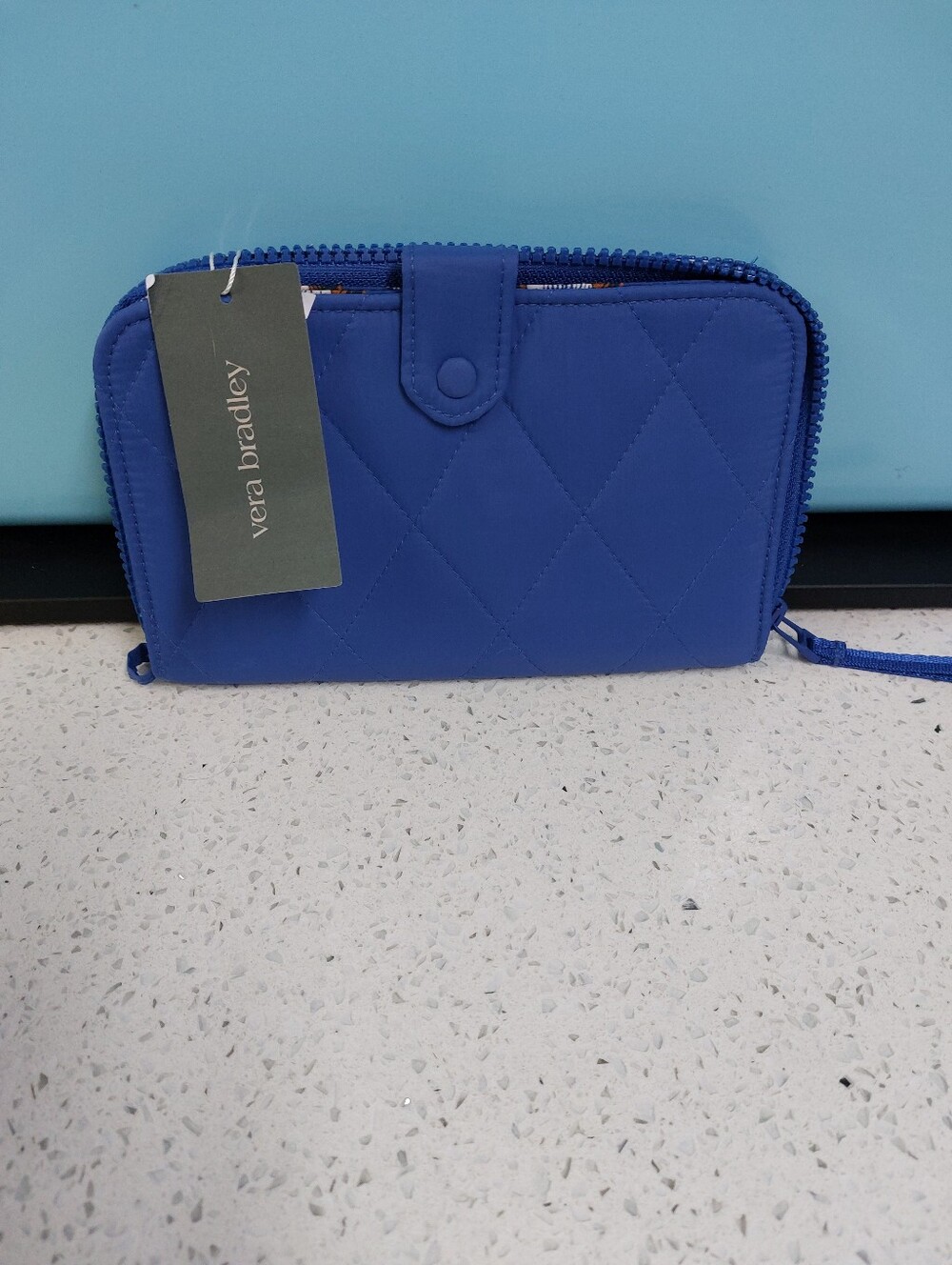 Large Tab Wallet Deep Ultramarine NWT